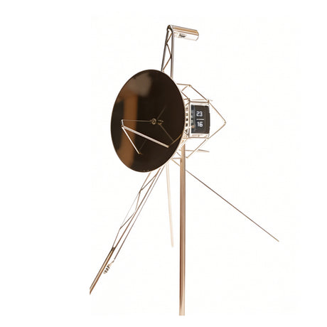 Voyager 1 Space Probe Metal Wire Lamp Vintage Industrial Style DIY Sculpture Kit - cubertime