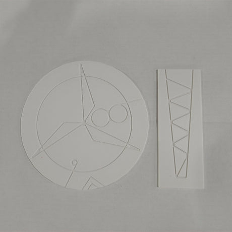 Windmill Lamp Copper Wire Bending Template, Beginner-Friendly 1mm Wire Bending Tool (Random Color）- cubertime