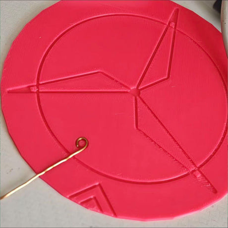 Windmill Lamp Copper Wire Bending Template, Beginner-Friendly 1mm Wire Bending Tool (Random Color）- cubertime