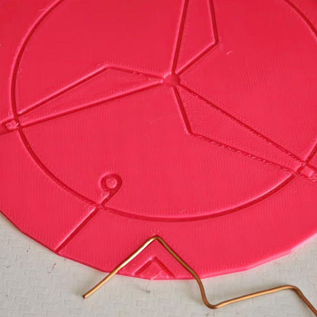 Windmill Lamp Copper Wire Bending Template, Beginner-Friendly 1mm Wire Bending Tool (Random Color）- cubertime