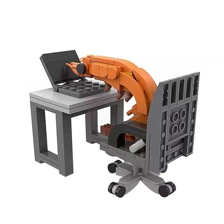 Working Shrimp Man Building Blocks Set (155PCS) - cubertime