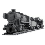 World War II Series German Carl Self-propelled Mortar Railroad-carrying Small Particle Building Blocks Model(2974pcs/Genuine Authorized Static Version) - cubertime