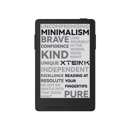 Xteink X3 3.7-Inch E-Ink Pocket Reader, 259 PPI Paper-Like Display, Gyroscope Page Turning, Physical Page Buttons, NFC and Wi-Fi (Developer Edition) - cubertime