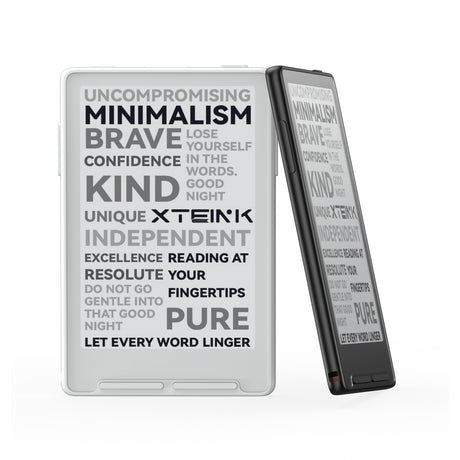 Xteink X3 3.7-Inch E-Ink Pocket Reader, 259 PPI Paper-Like Display, Gyroscope Page Turning, Physical Page Buttons, NFC and Wi-Fi (Developer Edition) - cubertime