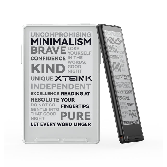 Xteink X3 3.7-Inch E-Ink Pocket Reader, 259 PPI Paper-Like Display, Gyroscope Page Turning, Physical Page Buttons, NFC and Wi-Fi (Developer Edition) - cubertime