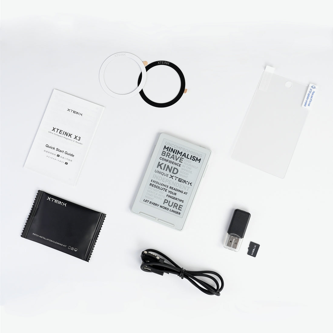 Xteink X3 3.7-Inch E-Ink Pocket Reader, 259 PPI Paper-Like Display, Gyroscope Page Turning, Physical Page Buttons, NFC and Wi-Fi (Developer Edition) - cubertime